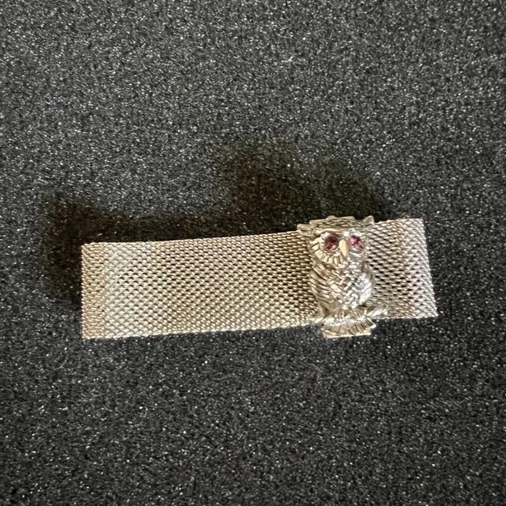 Sarah Coventry "Nocturne" mesh bracelet